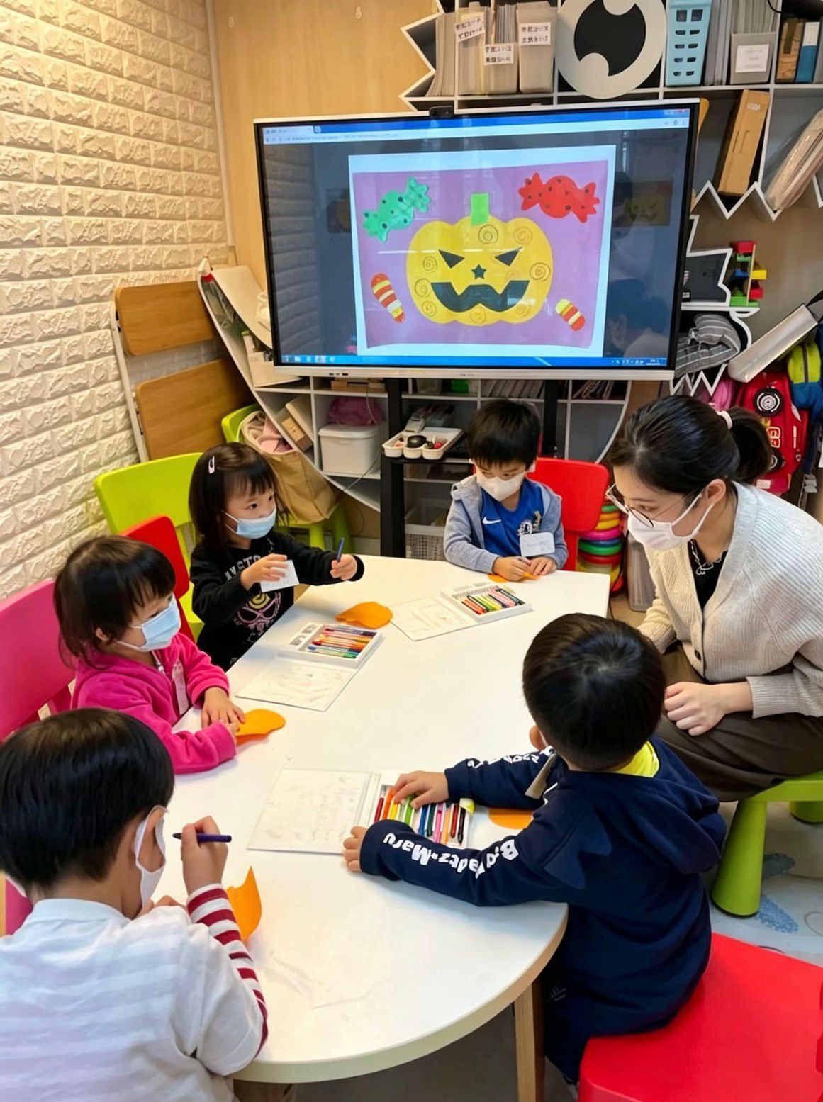 駅前国際語学センター サマークラス　金魚すくい